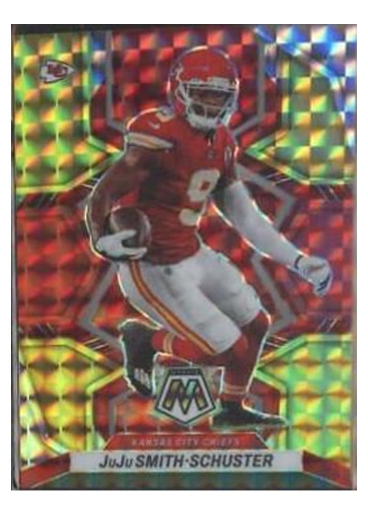 2022 Panini Mosaic Base Set JuJu Smith-Schuster #96 card