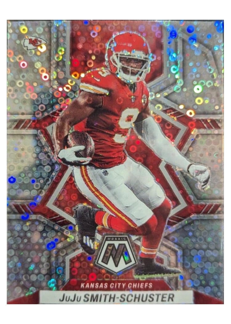 2022 Panini Mosaic Base Set JuJu Smith-Schuster #96 card