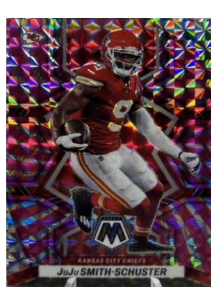 2022 Panini Mosaic Base Set JuJu Smith-Schuster #96 card