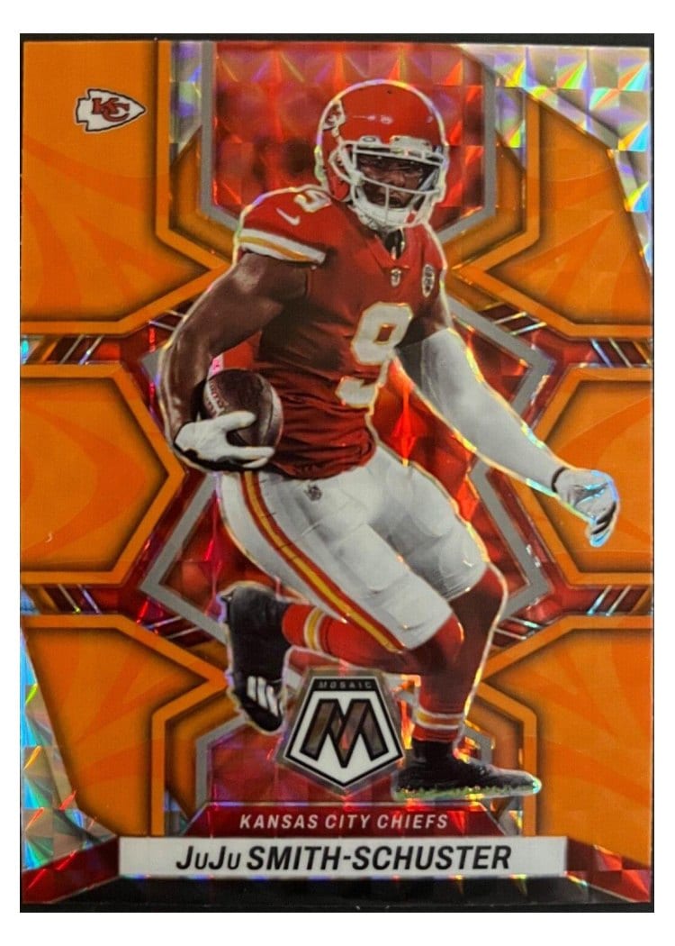 2022 Panini Mosaic Base Set JuJu Smith-Schuster #96 card