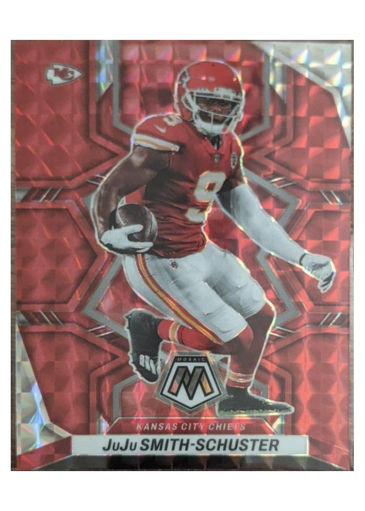 2022 Panini Mosaic Base Set JuJu Smith-Schuster #96 card