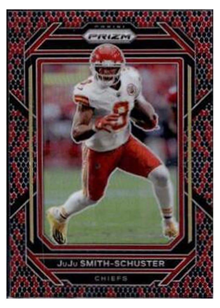 2022 Panini Prizm Base Set JuJu Smith-Schuster #141 card