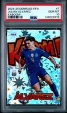 2024 Panini Donruss Kaboom Julian Alvarez #7 card