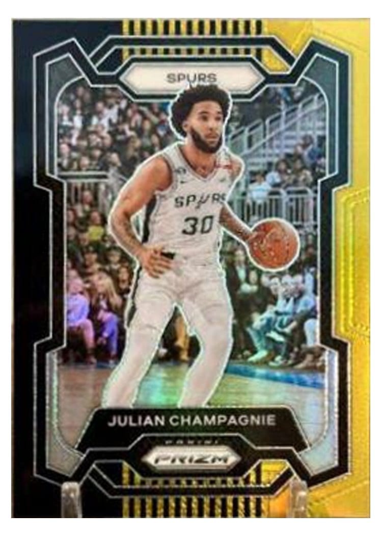 2023-24 Panini Prizm Base Set Julian Champagnie #124 card