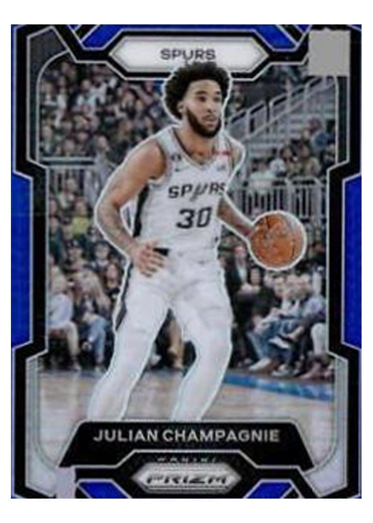 2023-24 Panini Prizm Base Set Julian Champagnie #124 card