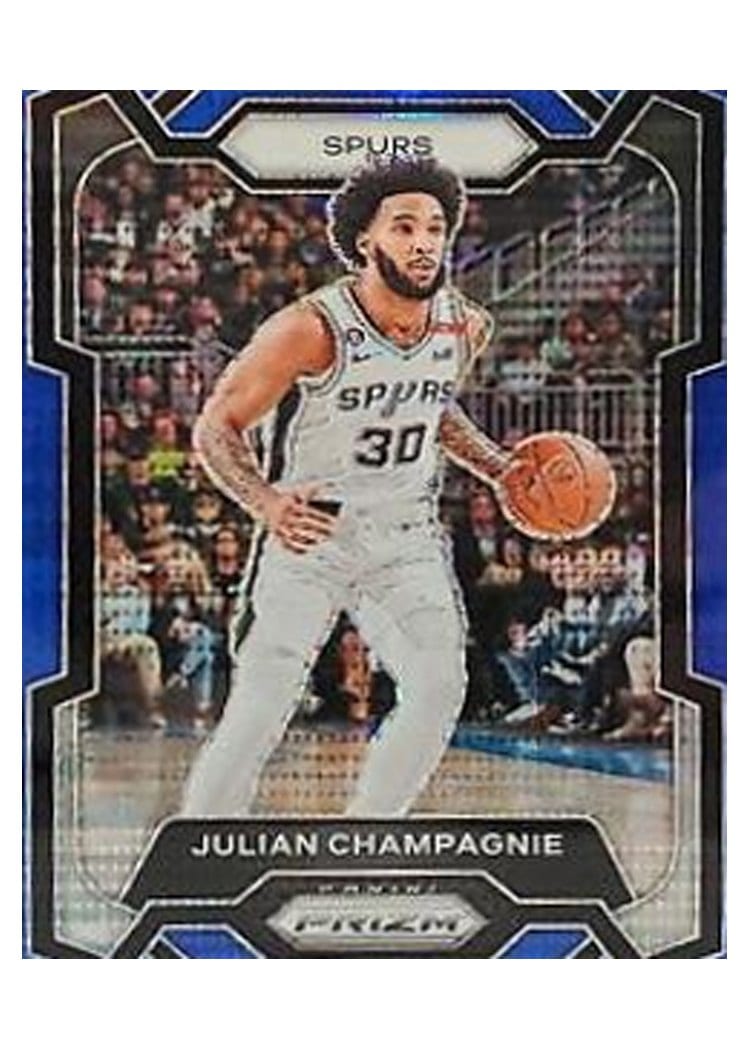 2023-24 Panini Prizm Base Set Julian Champagnie #124 card