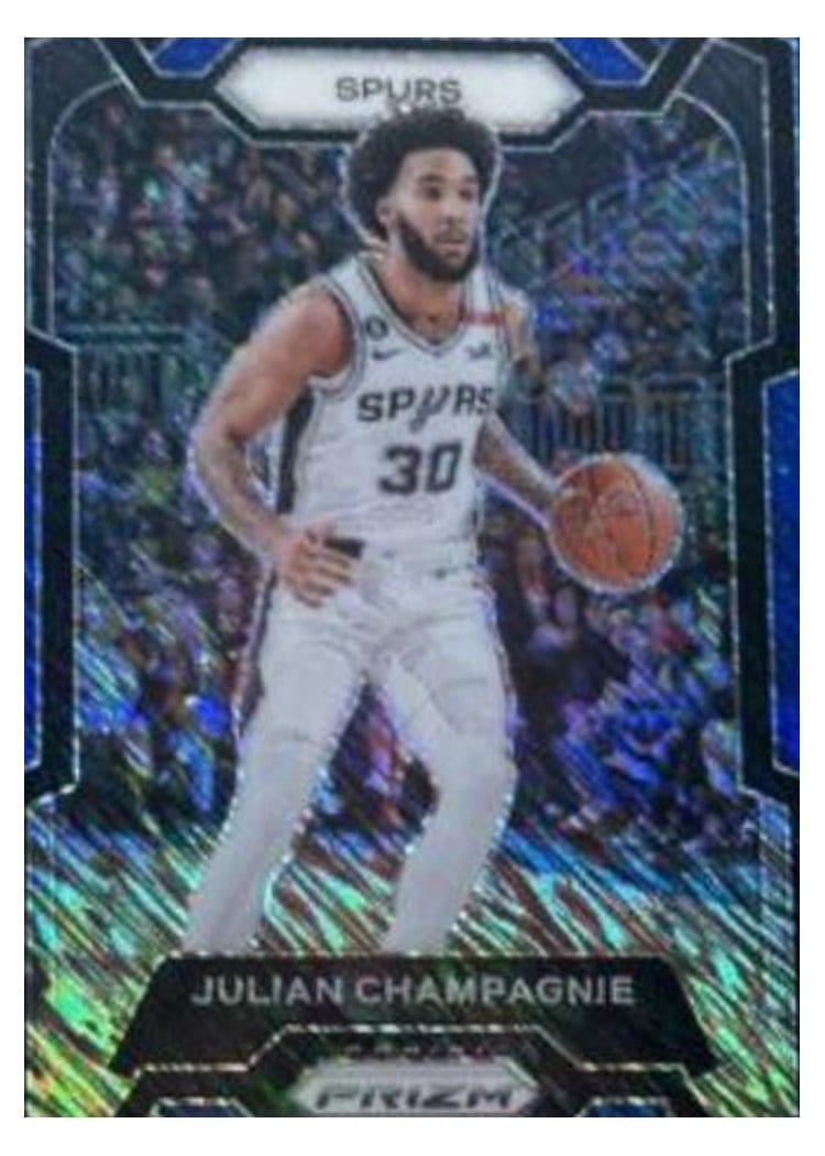 2023-24 Panini Prizm Base Set Julian Champagnie #124 card