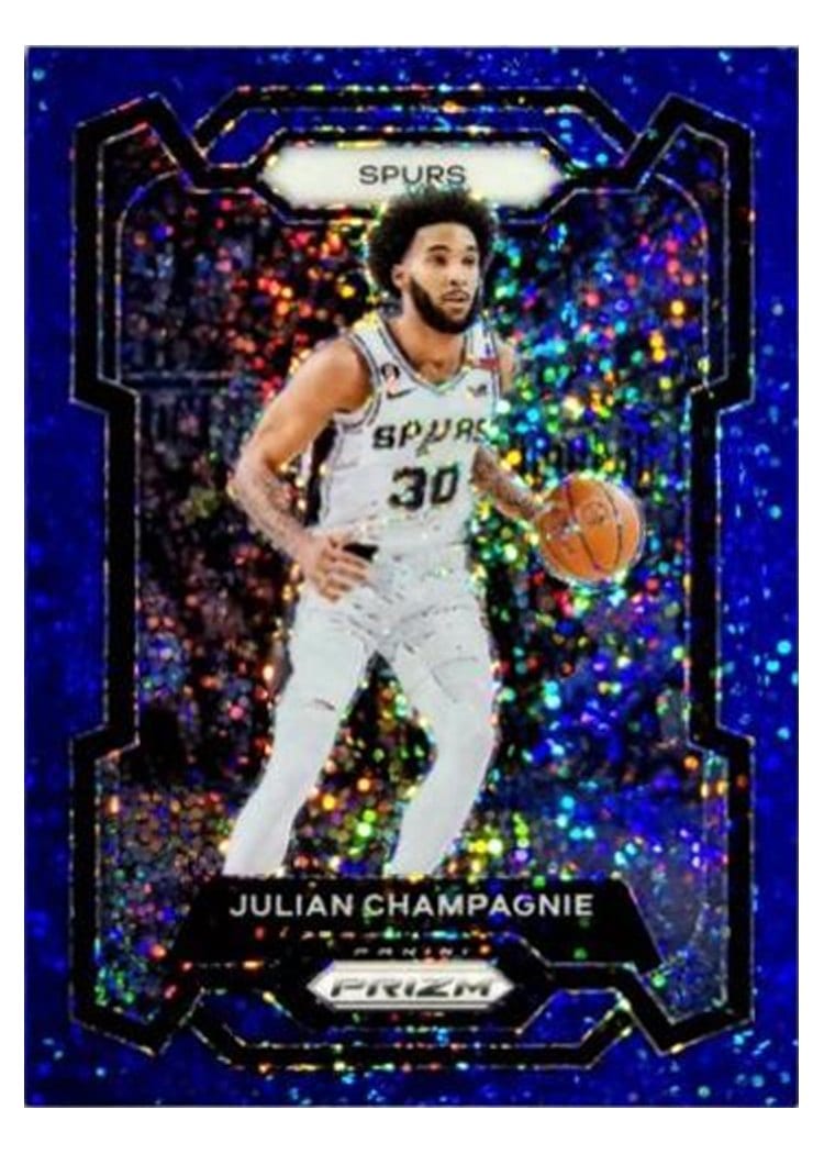 2023-24 Panini Prizm Base Set Julian Champagnie #124 card