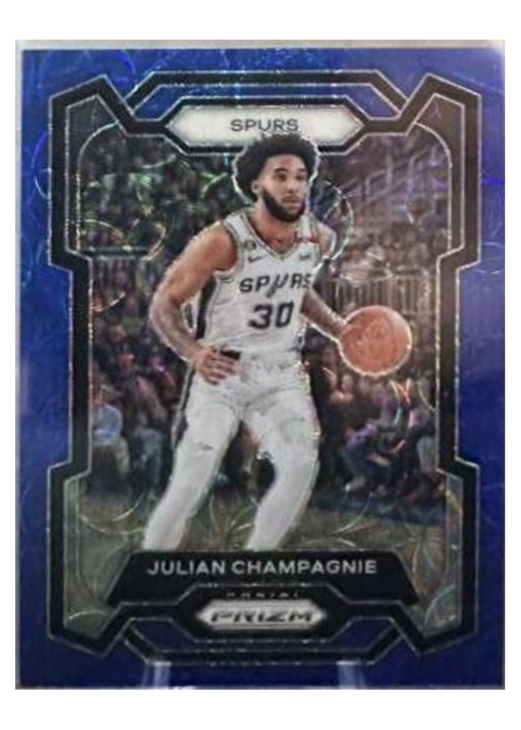 2023-24 Panini Prizm Base Set Julian Champagnie #124 card