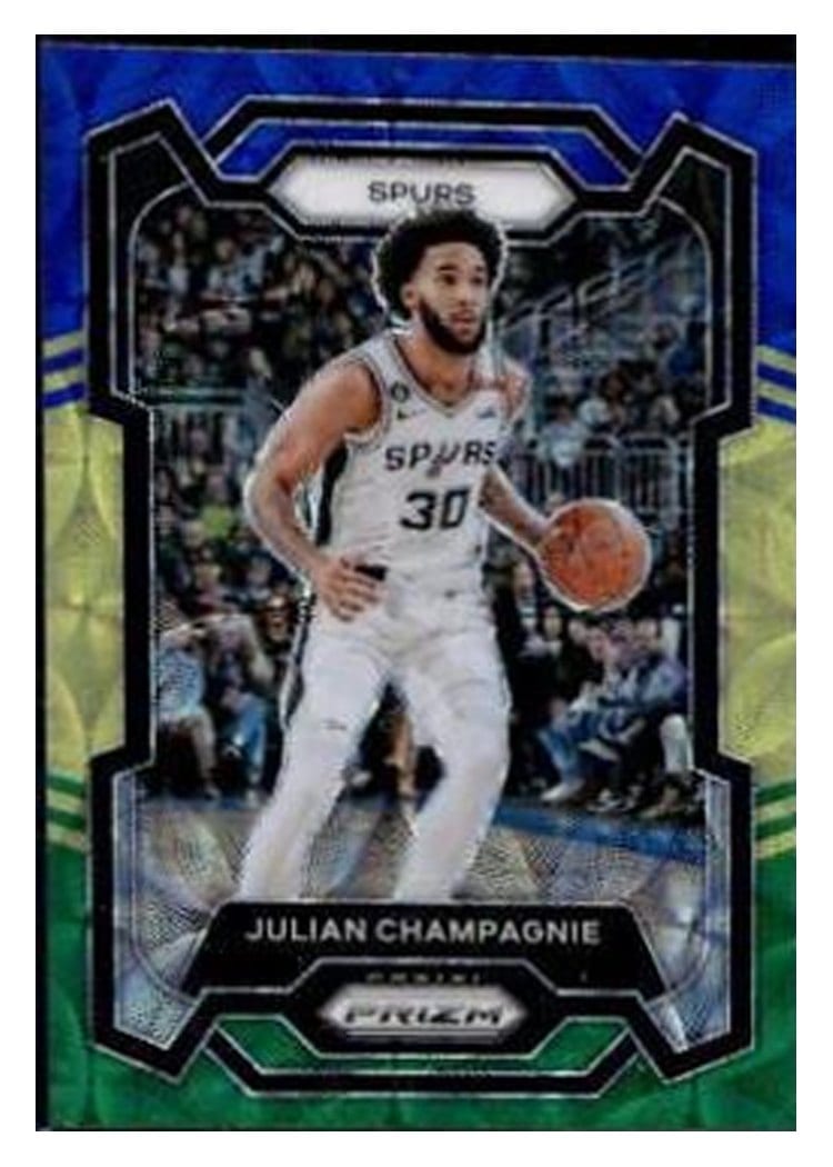 2023-24 Panini Prizm Base Set Julian Champagnie #124 card