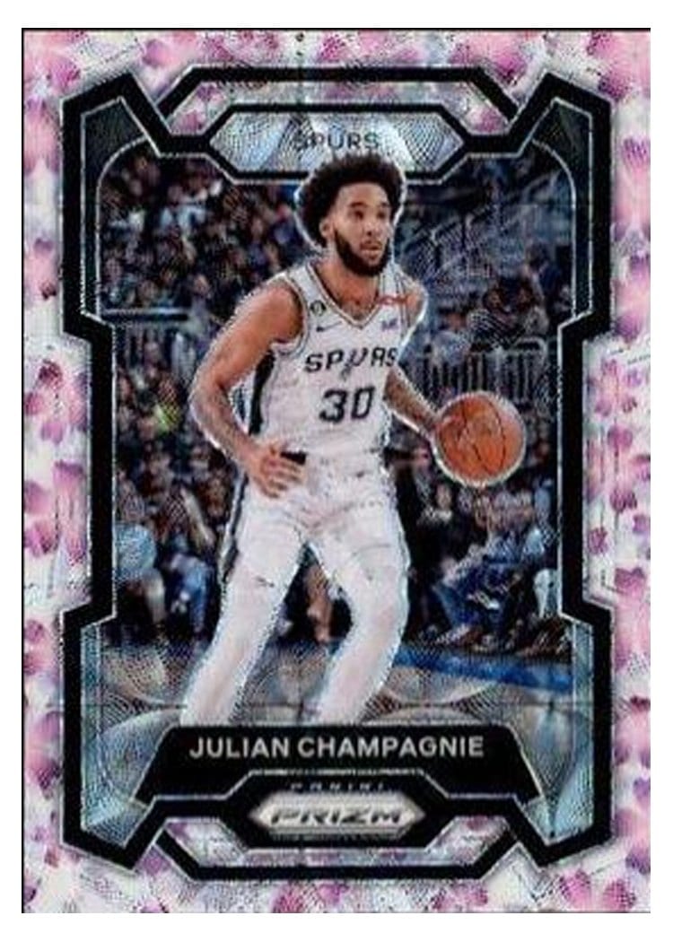 2023-24 Panini Prizm Base Set Julian Champagnie #124 card