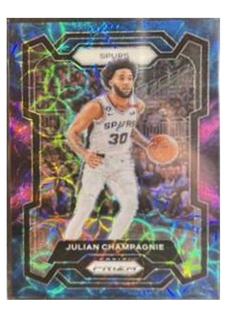 2023-24 Panini Prizm Base Set Julian Champagnie #124 card