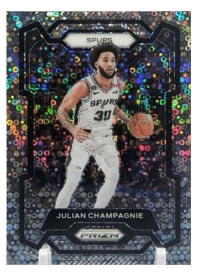 2023-24 Panini Prizm Base Set Julian Champagnie #124 card