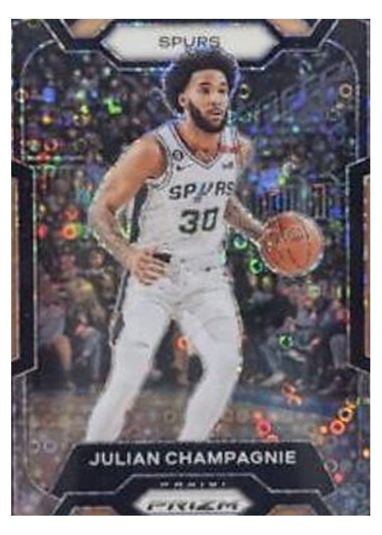 2023-24 Panini Prizm Base Set Julian Champagnie #124 card