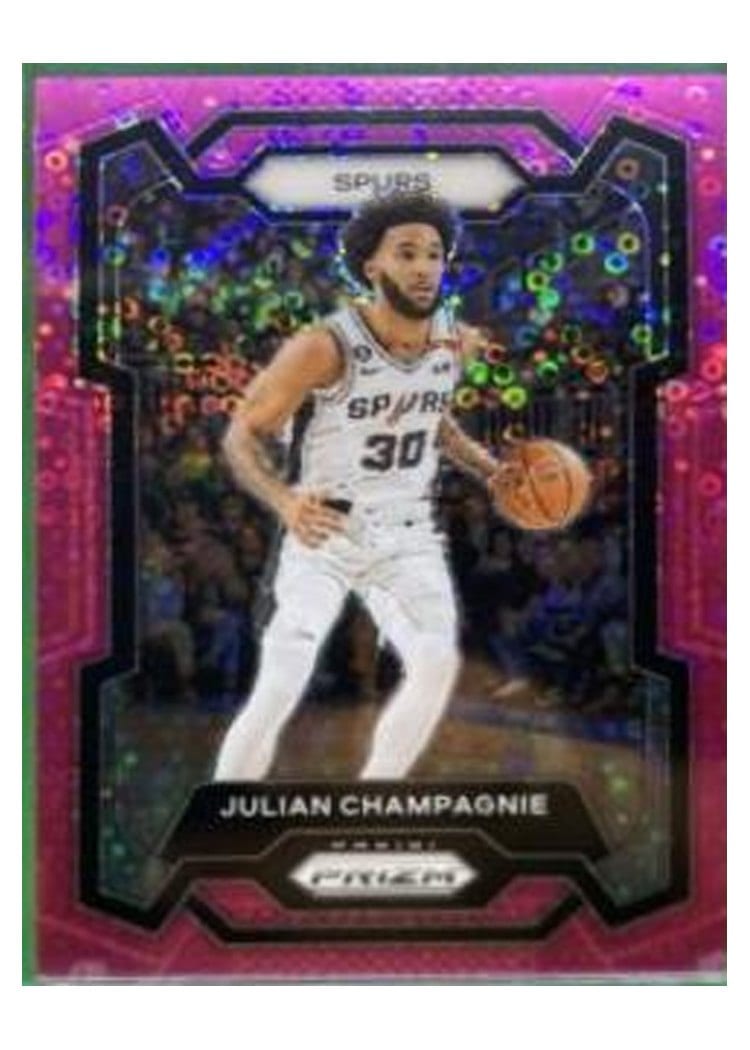 2023-24 Panini Prizm Base Set Julian Champagnie #124 card