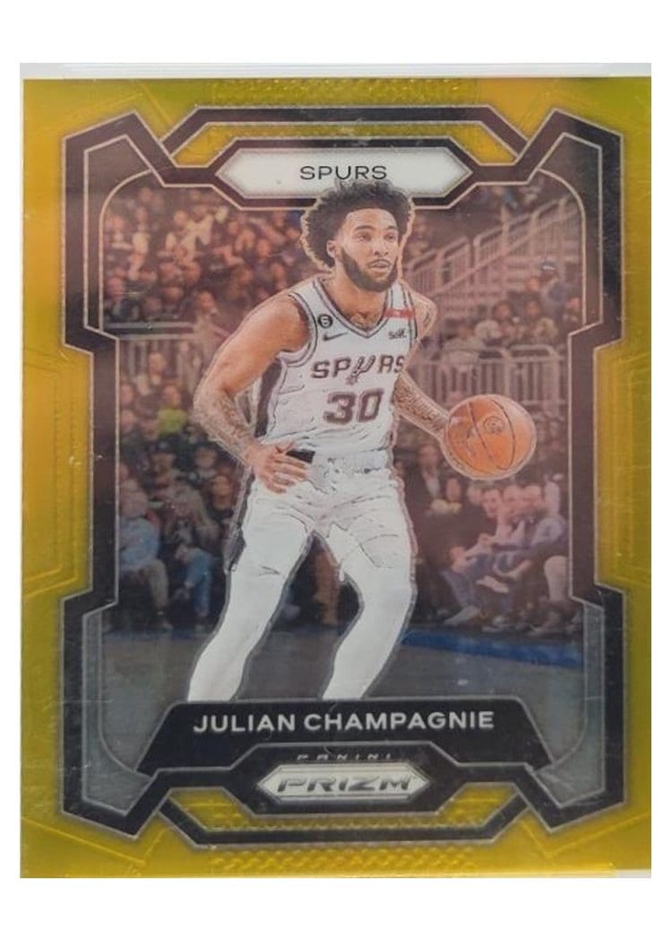 2023-24 Panini Prizm Base Set Julian Champagnie #124 card