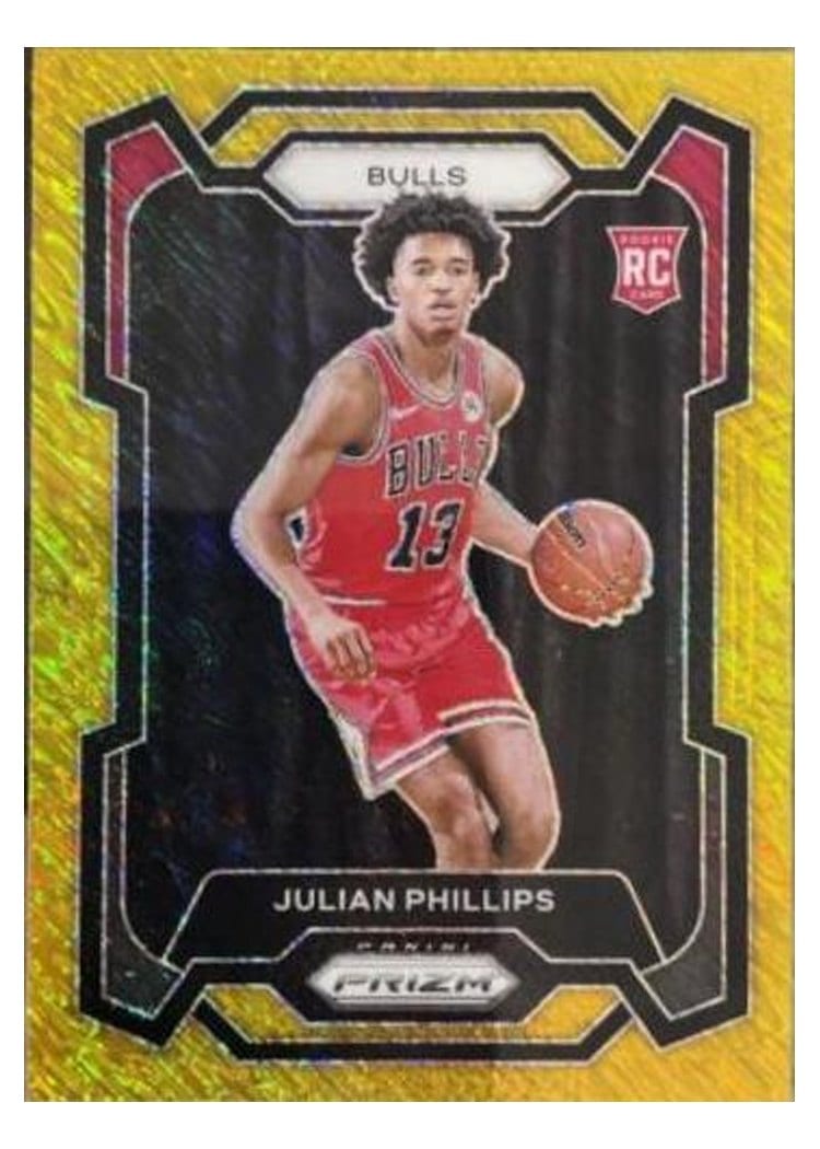 2023-24 Panini Prizm Base Set Julian Champagnie #124 card