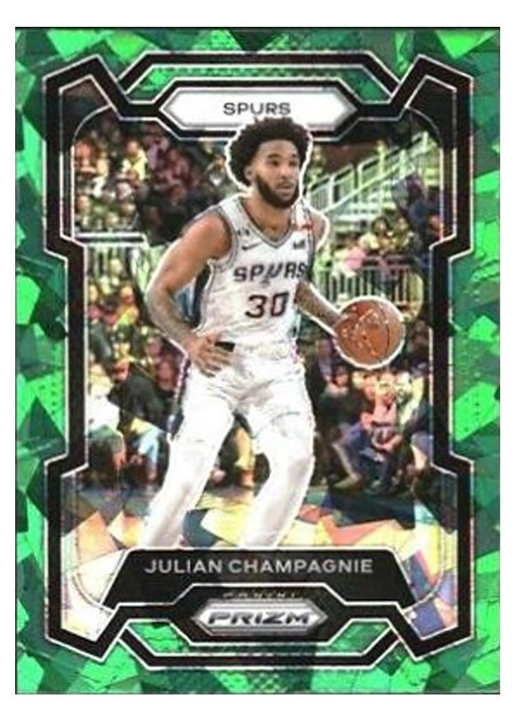 2023-24 Panini Prizm Base Set Julian Champagnie #124 card