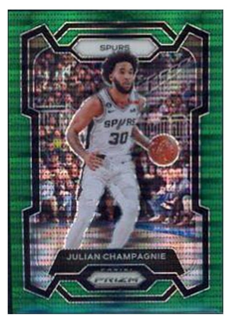 2023-24 Panini Prizm Base Set Julian Champagnie #124 card