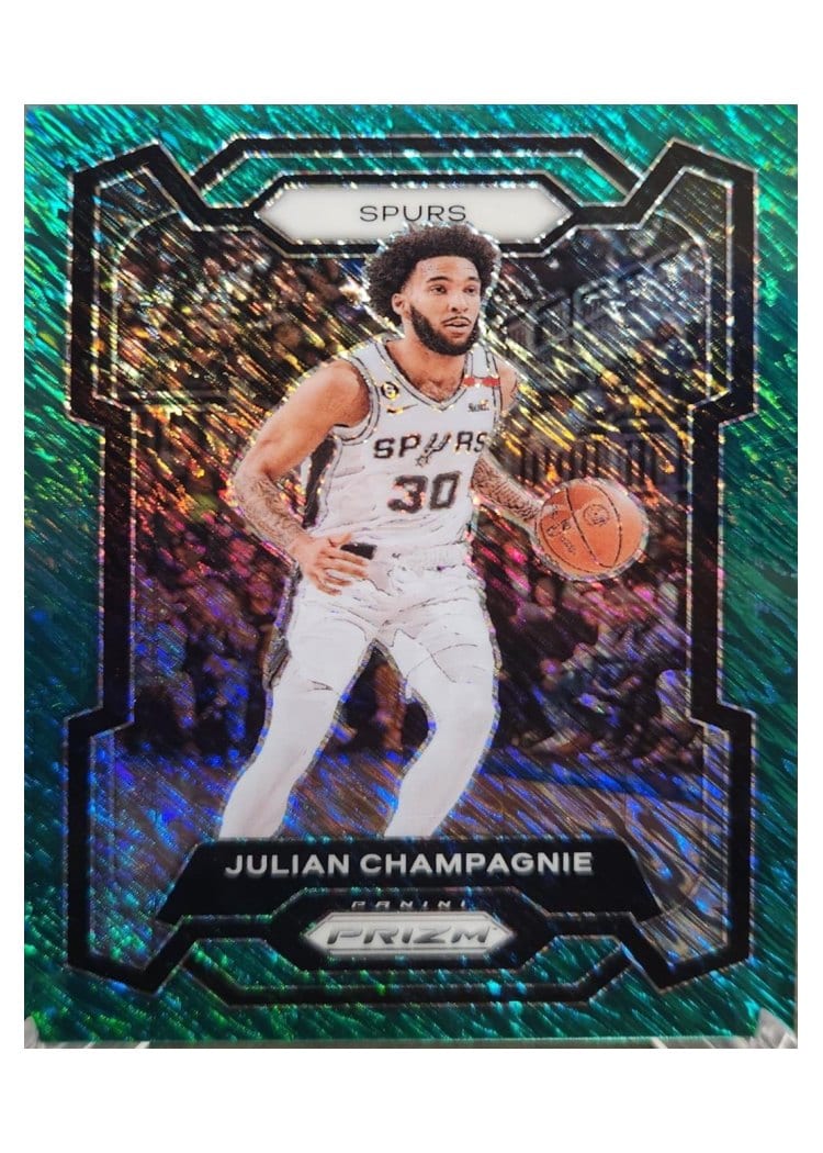 2023-24 Panini Prizm Base Set Julian Champagnie #124 card