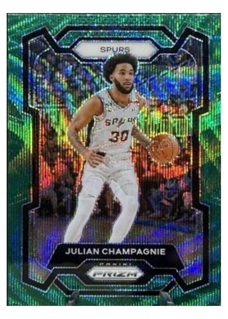 2023-24 Panini Prizm Base Set Julian Champagnie #124 card