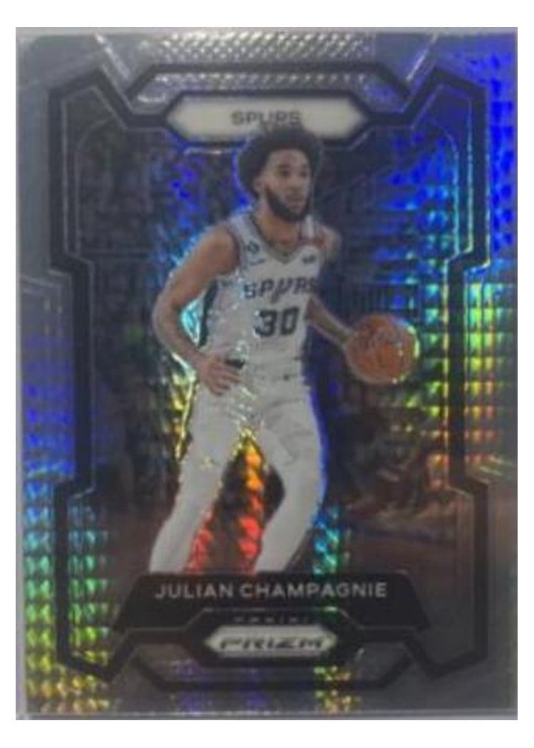 2023-24 Panini Prizm Base Set Julian Champagnie #124 card