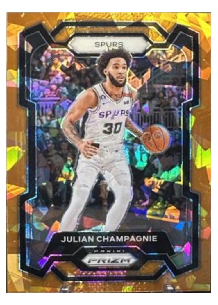 2023-24 Panini Prizm Base Set Julian Champagnie #124 card