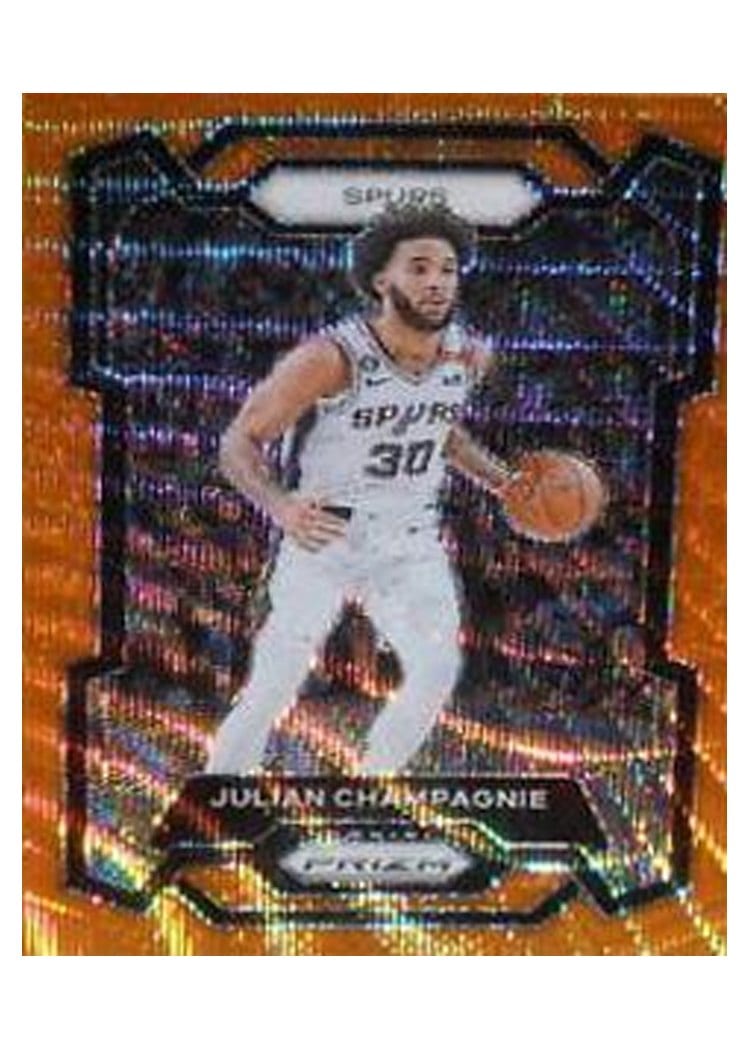 2023-24 Panini Prizm Base Set Julian Champagnie #124 card