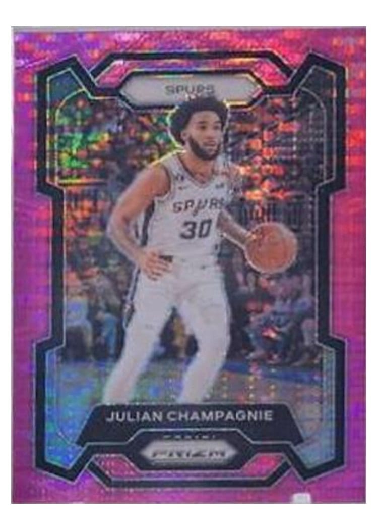 2023-24 Panini Prizm Base Set Julian Champagnie #124 card