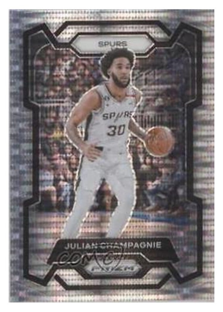 2023-24 Panini Prizm Base Set Julian Champagnie #124 card