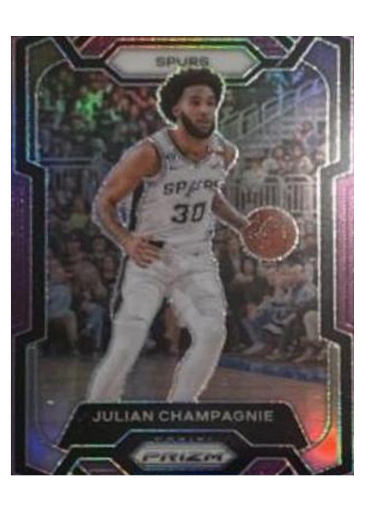 2023-24 Panini Prizm Base Set Julian Champagnie #124 card