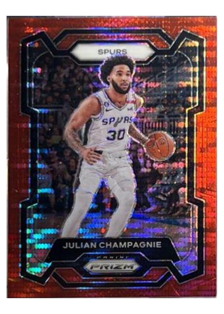2023-24 Panini Prizm Base Set Julian Champagnie #124 card