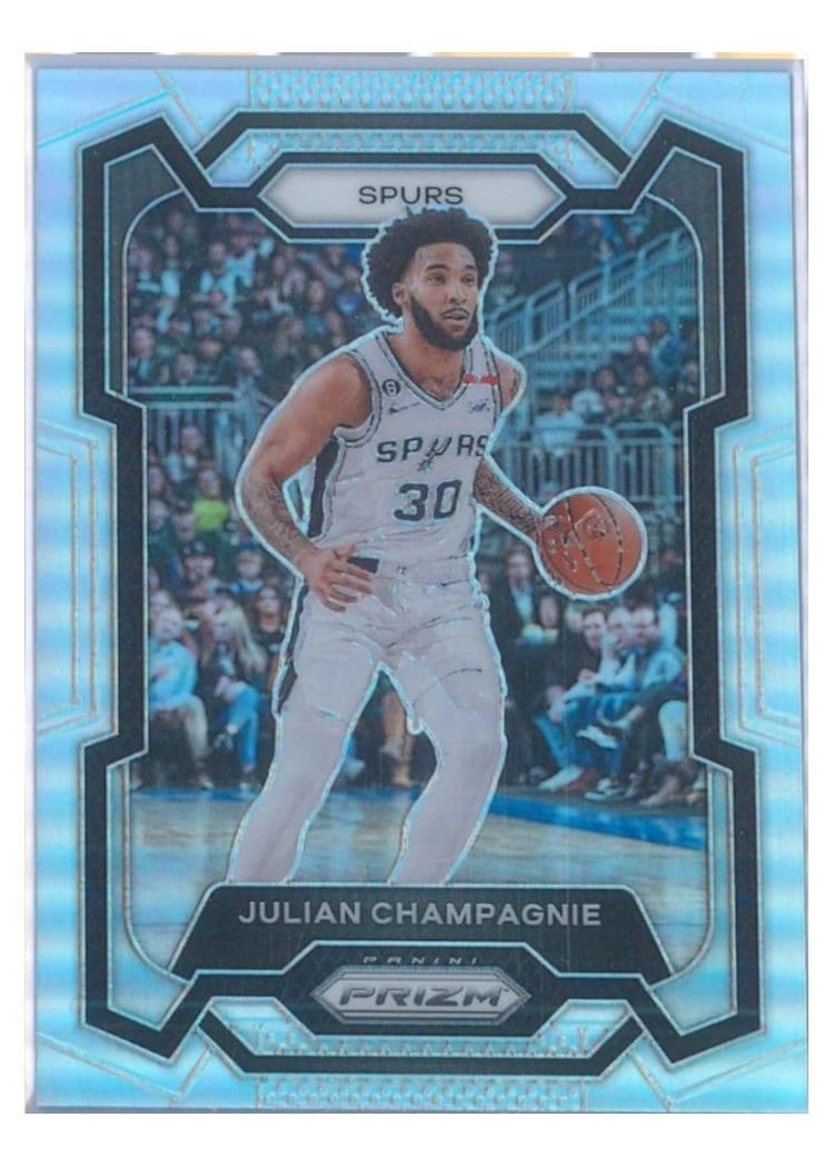 2023-24 Panini Prizm Base Set Julian Champagnie #124 card