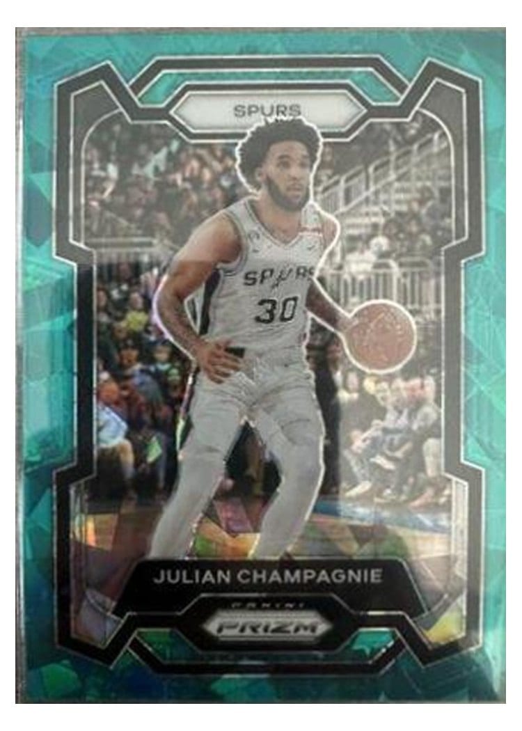 2023-24 Panini Prizm Base Set Julian Champagnie #124 card