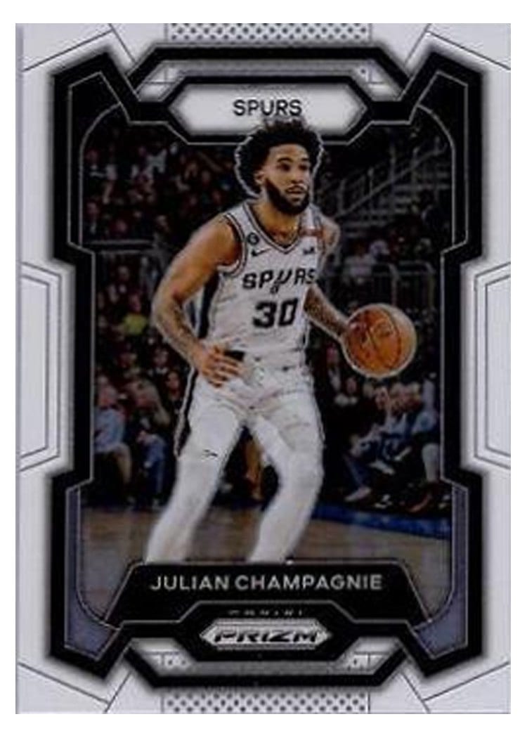 2023-24 Panini Prizm Base Set Julian Champagnie #124 card