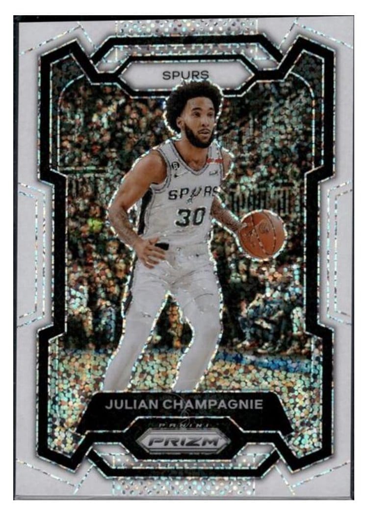 2023-24 Panini Prizm Base Set Julian Champagnie #124 card