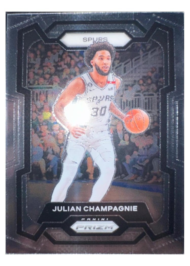 2023-24 Panini Prizm Base Set Julian Champagnie #124 card