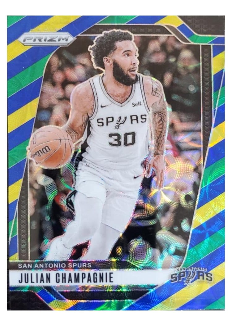 2024-25 Panini Prizm Base Set Julian Champagnie #158 card