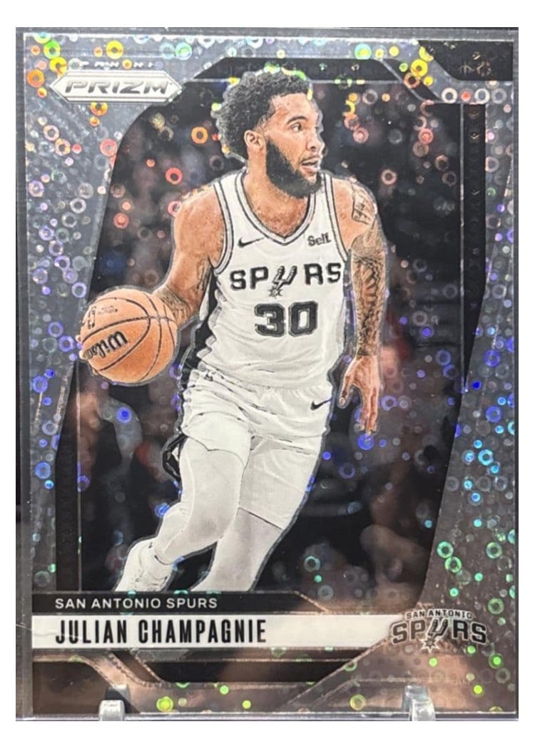 2024-25 Panini Prizm Base Set Julian Champagnie #158 card