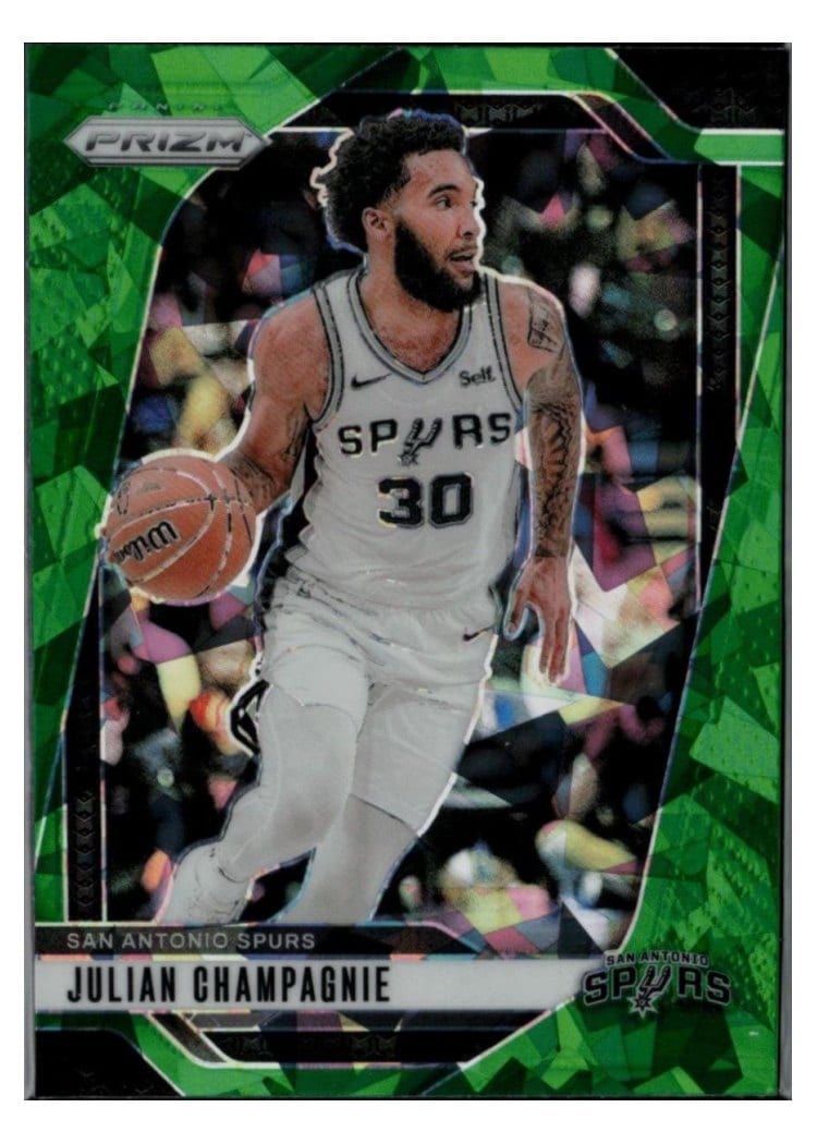 2024-25 Panini Prizm Base Set Julian Champagnie #158 card