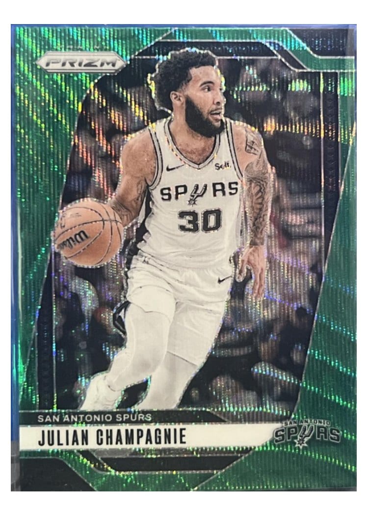 2024-25 Panini Prizm Base Set Julian Champagnie #158 card