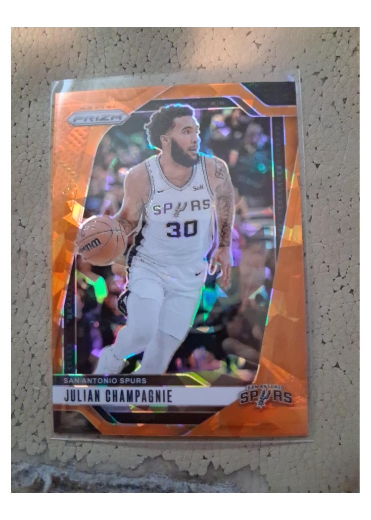 2024-25 Panini Prizm Base Set Julian Champagnie #158 card