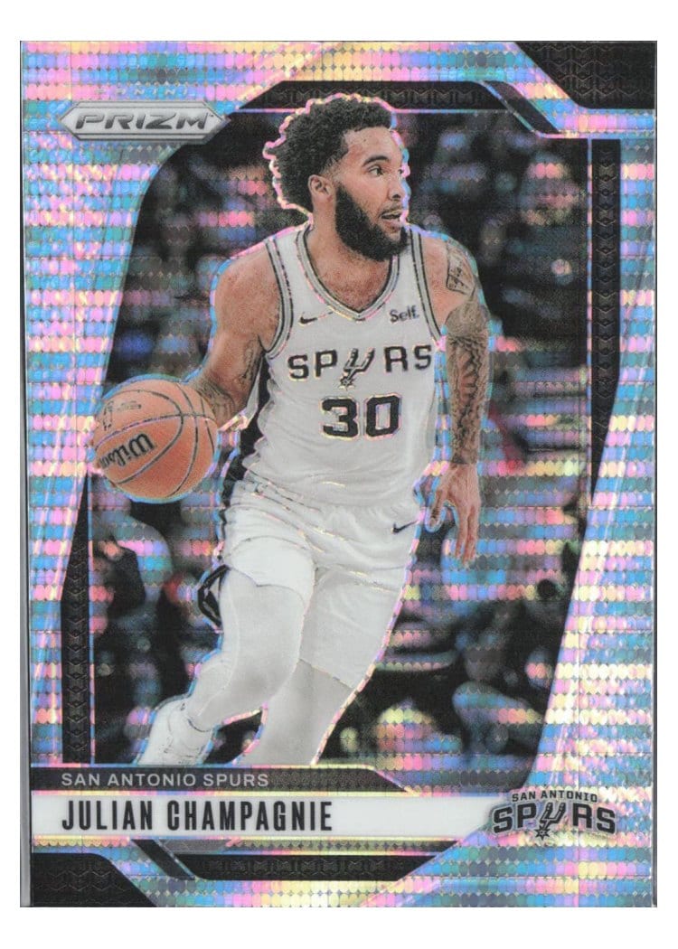 2024-25 Panini Prizm Base Set Julian Champagnie #158 card