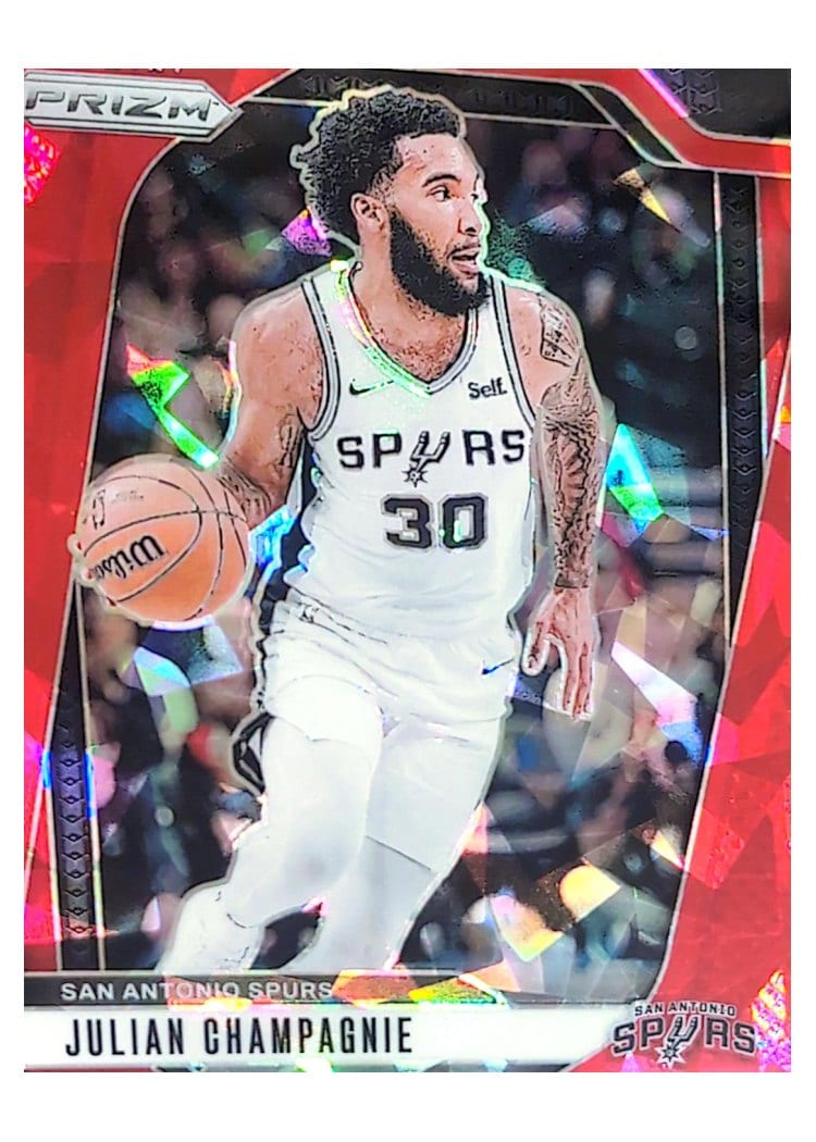 2024-25 Panini Prizm Base Set Julian Champagnie #158 card