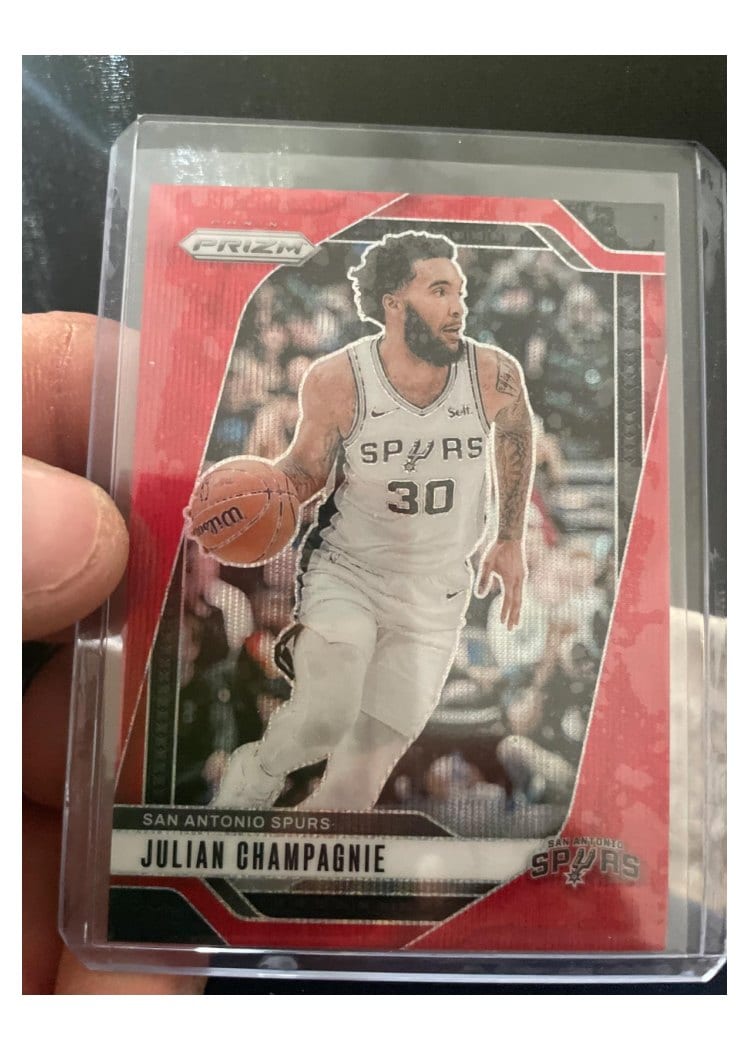2024-25 Panini Prizm Base Set Julian Champagnie #158 card