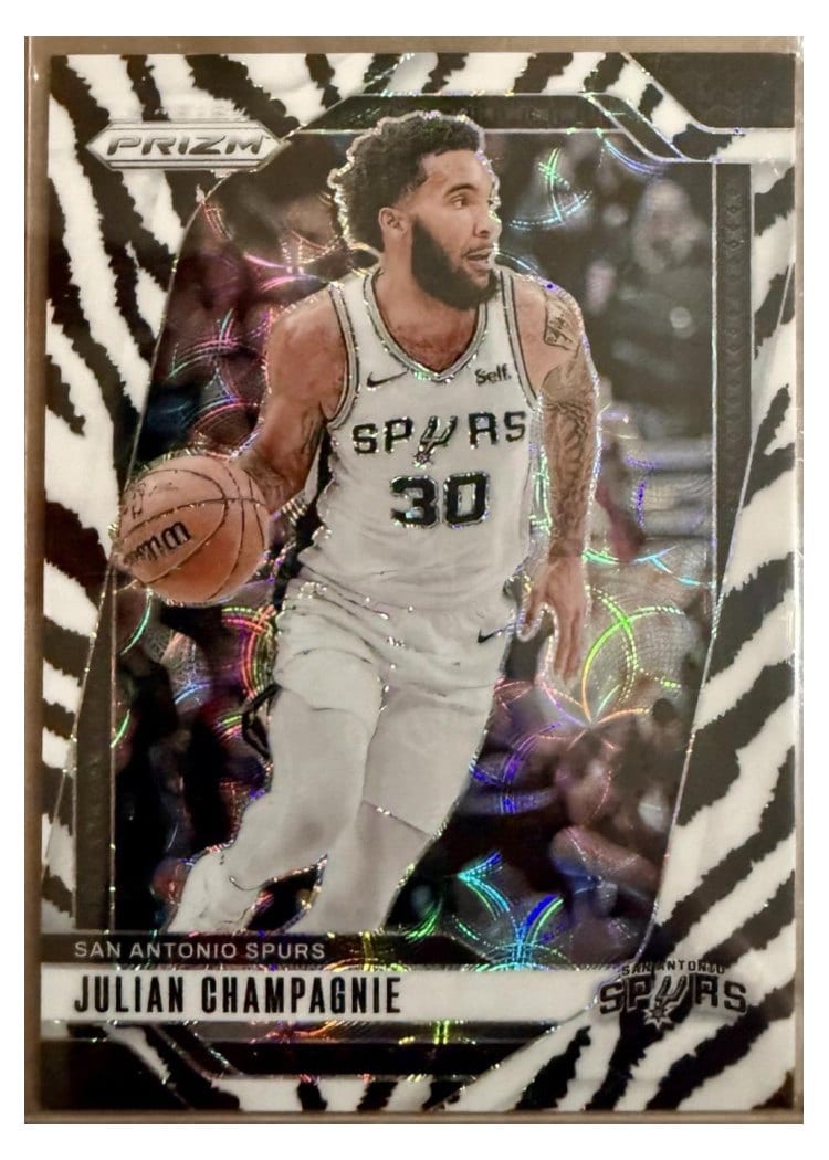 2024-25 Panini Prizm Base Set Julian Champagnie #158 card