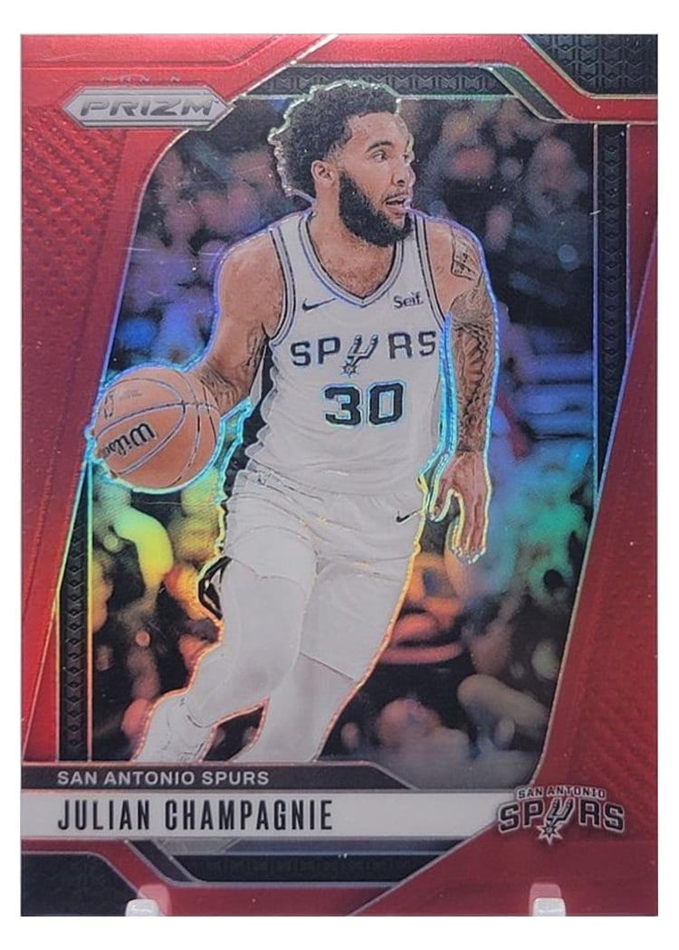 2024-25 Panini Prizm Base Set Julian Champagnie #158 card