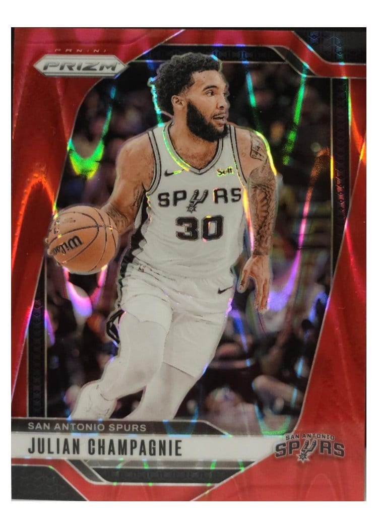 2024-25 Panini Prizm Base Set Julian Champagnie #158 card