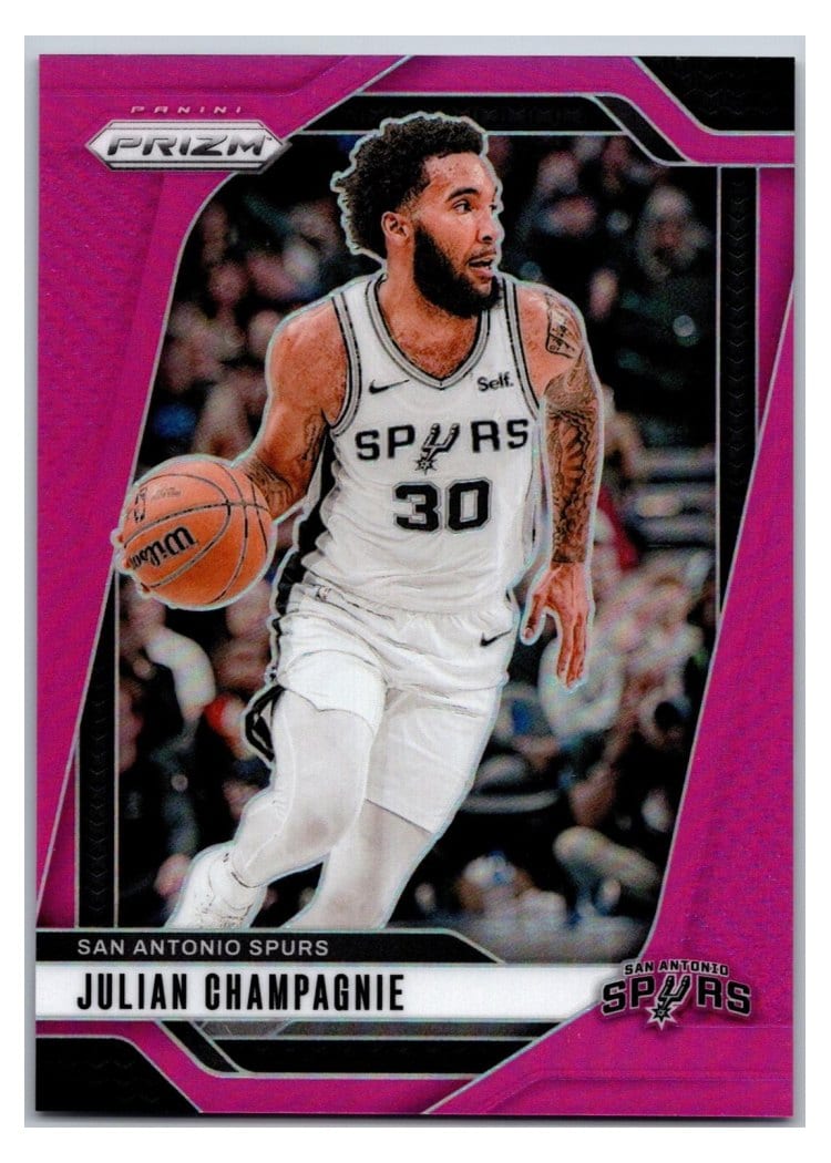 2024-25 Panini Prizm Base Set Julian Champagnie #158 card