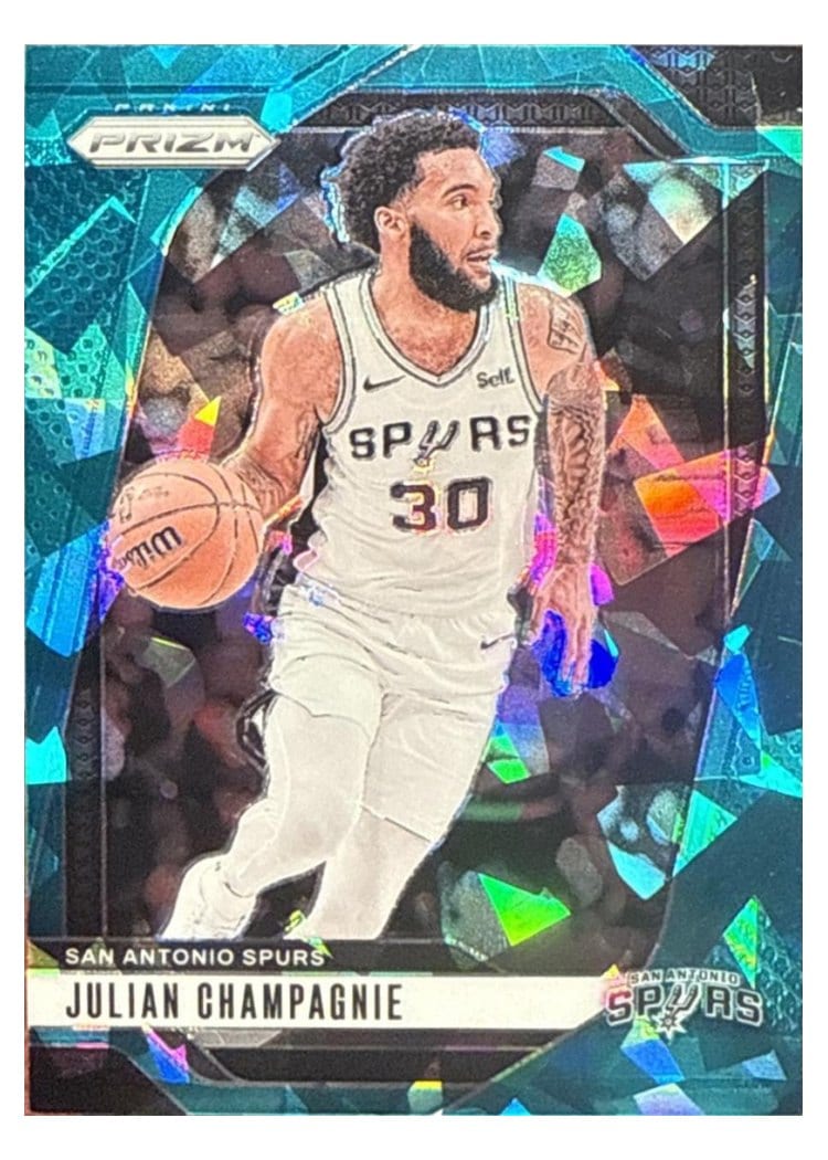 2024-25 Panini Prizm Base Set Julian Champagnie #158 card